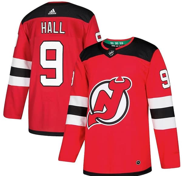 Women's Taylor Hall Red Player Team Jersey