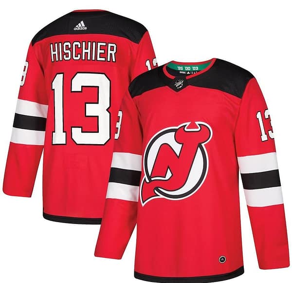 Women's Nico Hischier Red Player Team Jersey