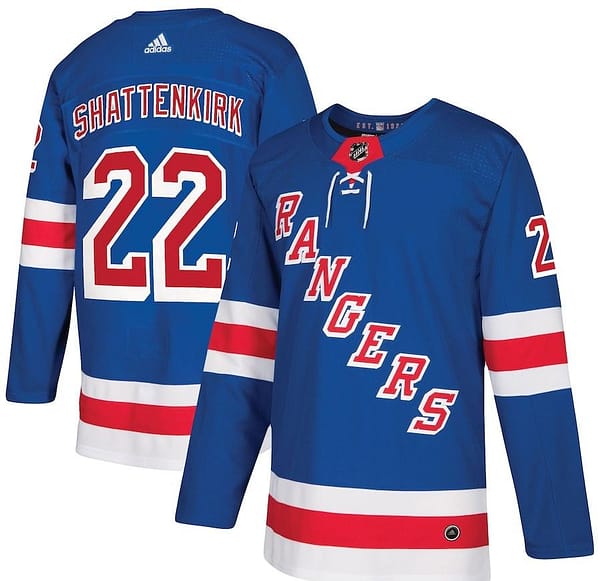 Women's Kevin Shattenkirk Blue Player Team Jersey