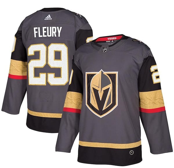 Women's Marc-Andre Fleury Gray Player Team Jersey
