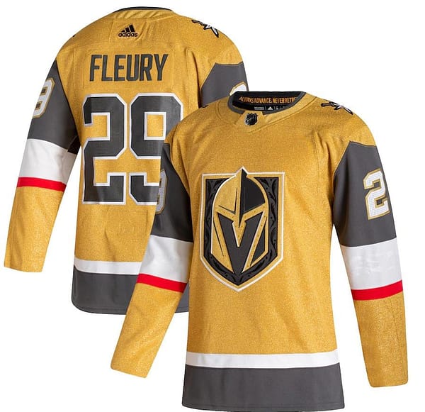 Women's Marc-Andre Fleury Gold 2020-21 Alternate Player Team Jersey