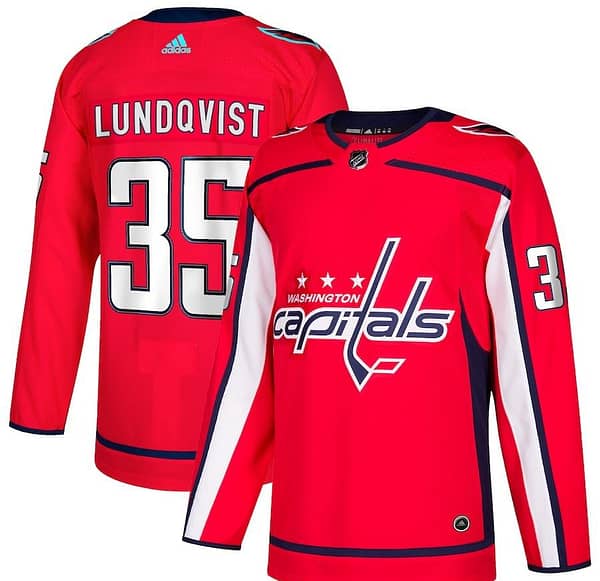 Women's Henrik Lundqvist Red Home Player Team Jersey