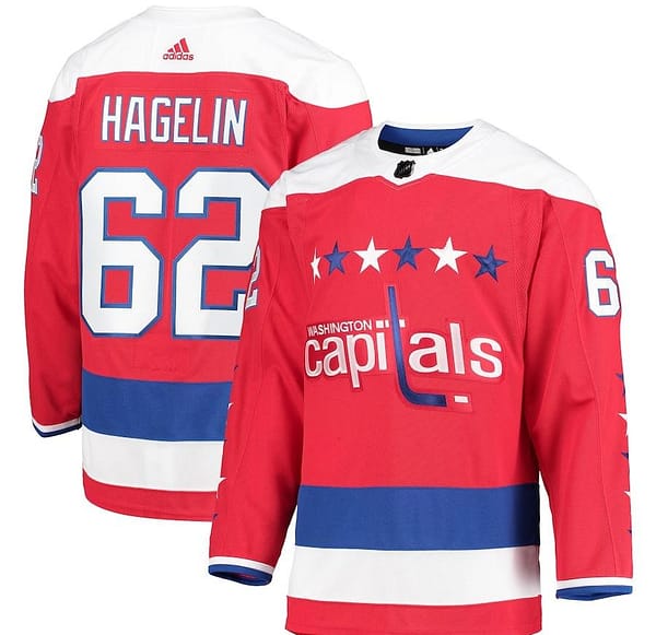 Women's Carl Hagelin Red Alternate Team Jersey