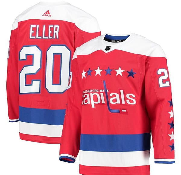 Women's Lars Eller Red Alternate Team Jersey