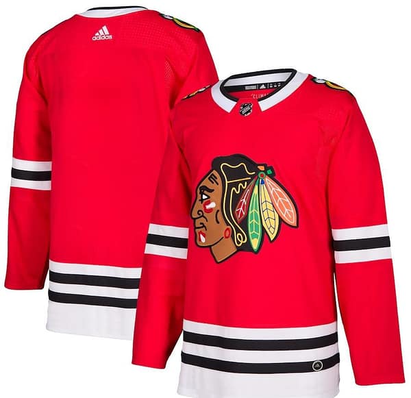 Men's Red Home Blank Team Jersey