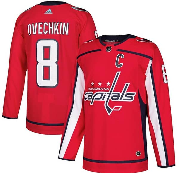 Men's Alexander Ovechkin Red Player Team Jersey