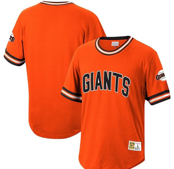 Men's Orange Cooperstown Collection Wild Pitch Throwback Jersey