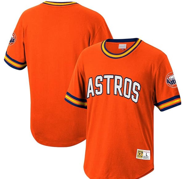 Youth Orange Cooperstown Collection Wild Pitch Throwback Jersey
