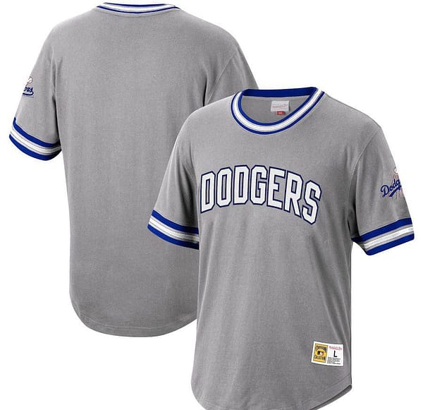Youth Gray Cooperstown Collection Wild Pitch Throwback Jersey