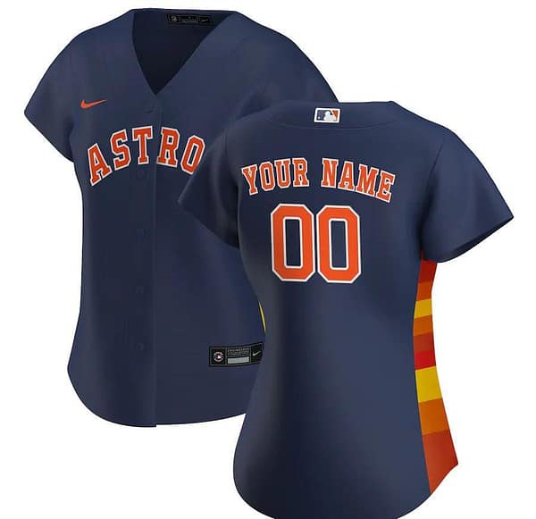 Women's Navy 2020 Alternate Custom Team Jersey