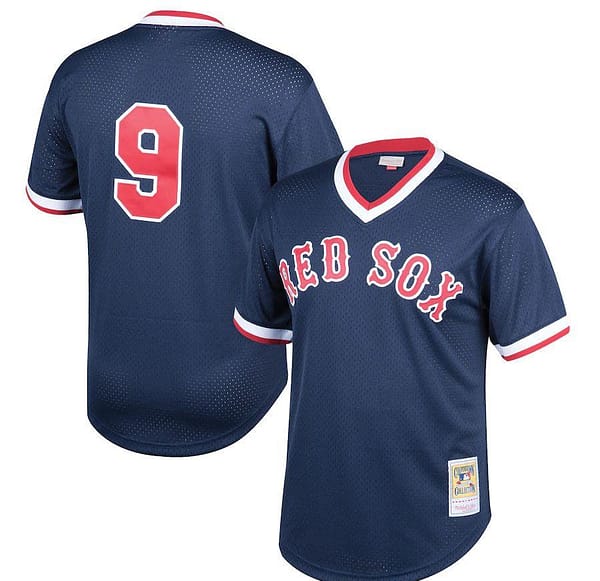 Mens Ted Williams Cream Throwback Jersey