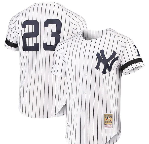 Men's Don Mattingly Cooperstown Collection Throwback Jersey - White