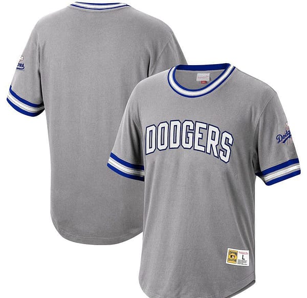 Men's Gray Cooperstown Collection Wild Pitch Throwback Jersey
