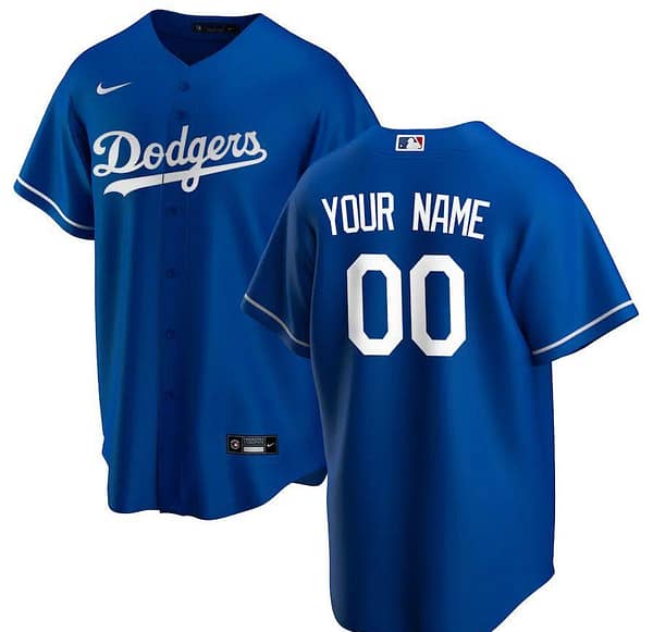 Men's Royal Alternate 2020 Custom Team Jersey
