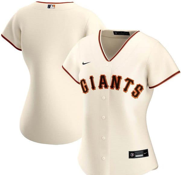Women's Cream Home 2020 Team Jersey