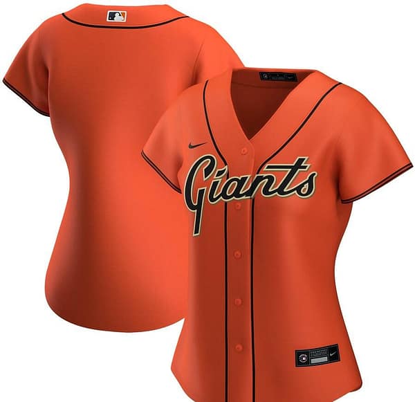 Women's Orange Alternate 2020 Team Jersey