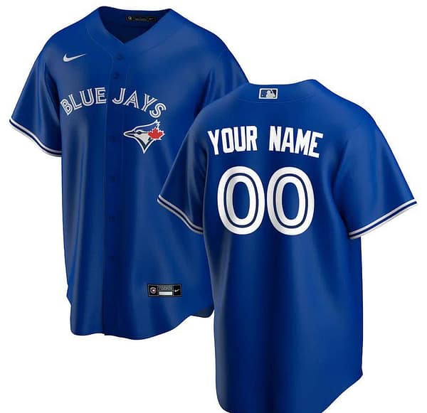Men's Royal Alternate 2020 Custom Team Jersey
