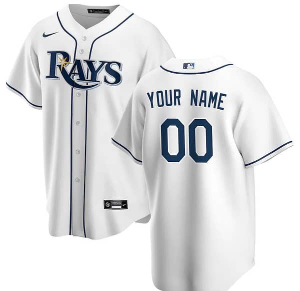 Men's White Home 2020 Custom Team Jersey