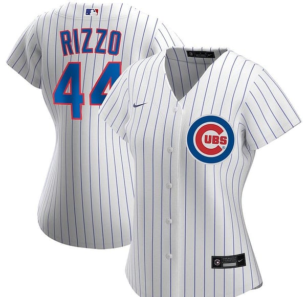 Women's Anthony Rizzo White Home 2020 Player Team Jersey