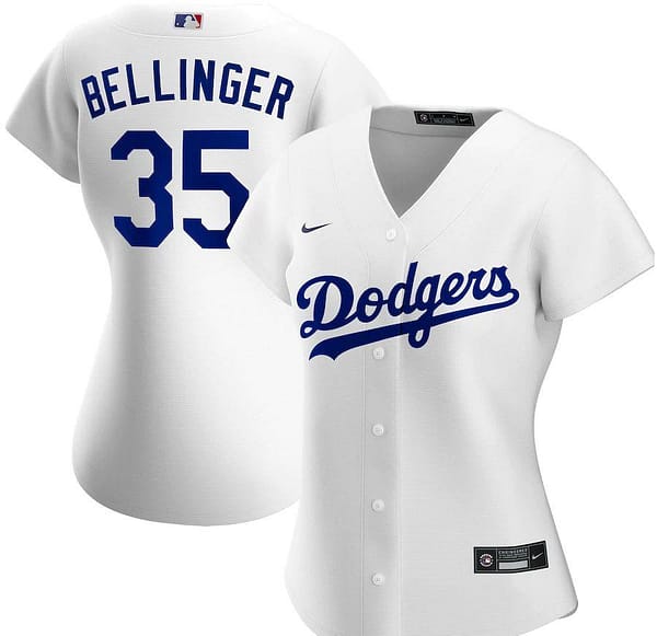 Women's Cody Bellinger White Home 2020 Player Team Jersey