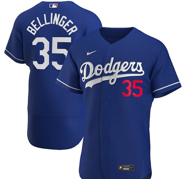 Men's Cody Bellinger Royal Alternate 2020 Authentic Player Team Jersey