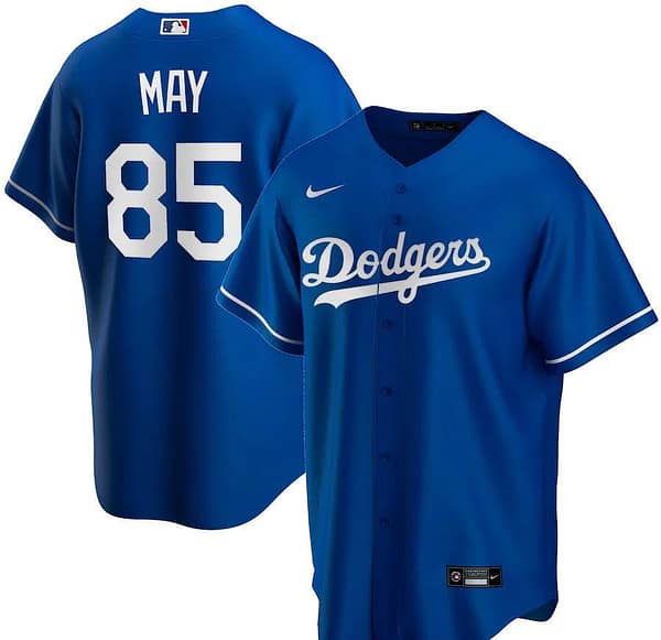 Men's Dustin May Royal Alternate 2020 Player Team Jersey