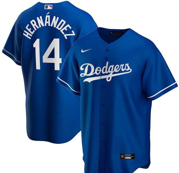 Men's Enrique Hernandez Royal Alternate 2020 Player Team Jersey