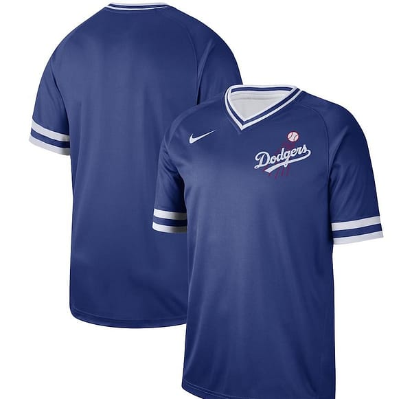 Men's Royal Cooperstown Collection Legend V-Neck Team Jersey