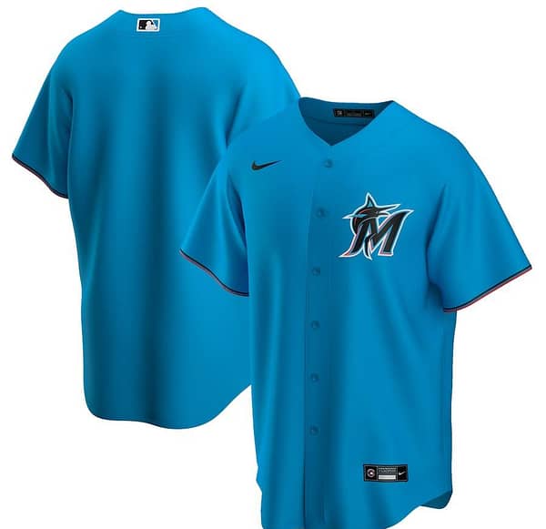 Men's Blue Alternate 2020 Official Team Jersey