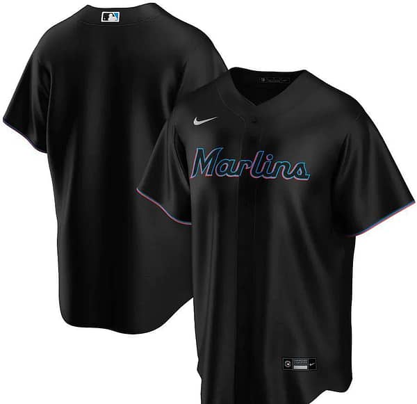 Men's Black Alternate 2020 Team Jersey