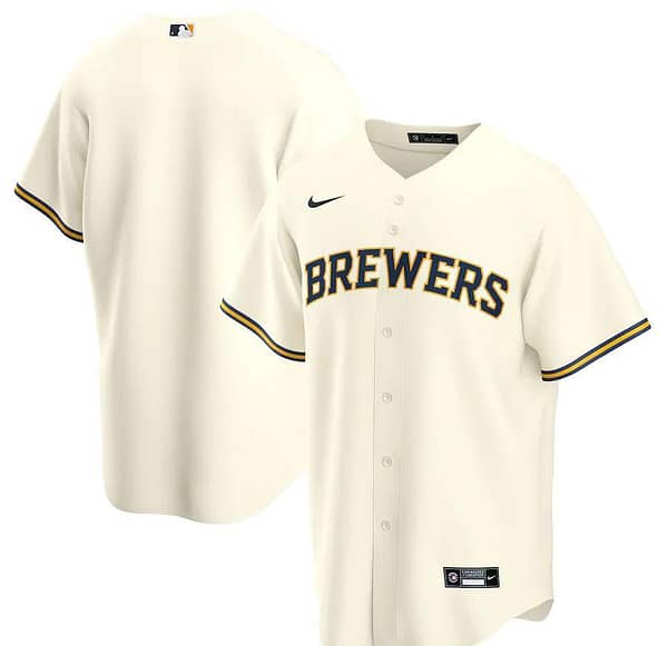 Men's Cream Home 2020 Team Jersey