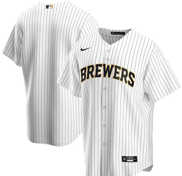 Men's White Home 2020 Team Jersey