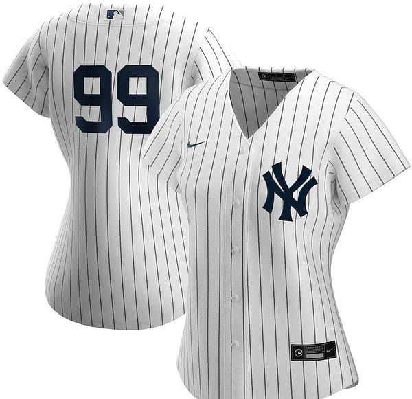 Women's Aaron Judge White Home 2020 Player Team Jersey