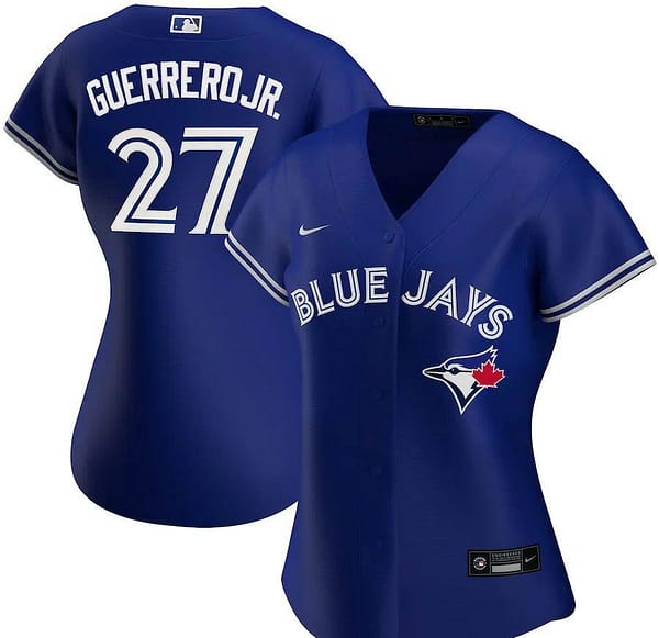 Women's Vladimir Guerrero Jr. Royal Alternate 2020 Player Team Jersey