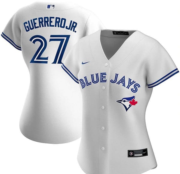 Women's Vladimir Guerrero Jr. White Home 2020 Player Team Jersey