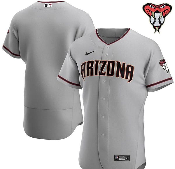 Men's Gray Road 2020 Authentic Team Jersey