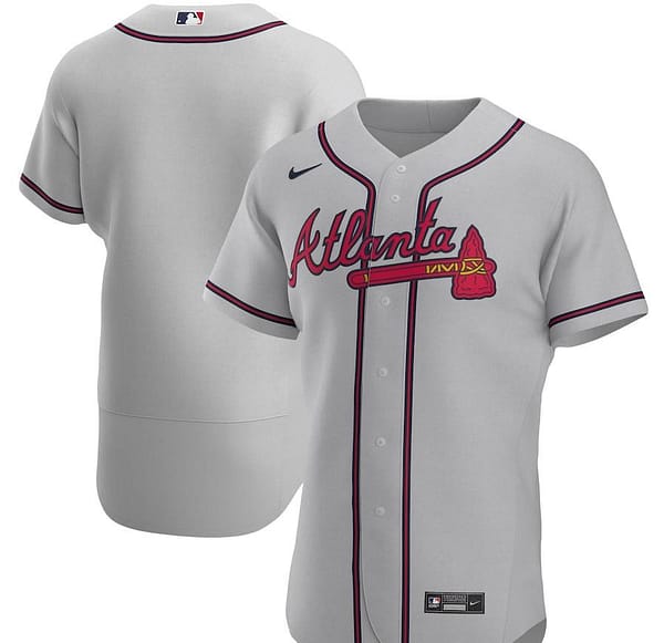 Men's Gray Road 2020 Authentic Team Jersey