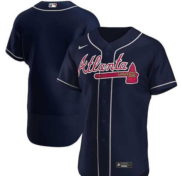 Men's Navy Alternate 2020 Authentic Team Jersey