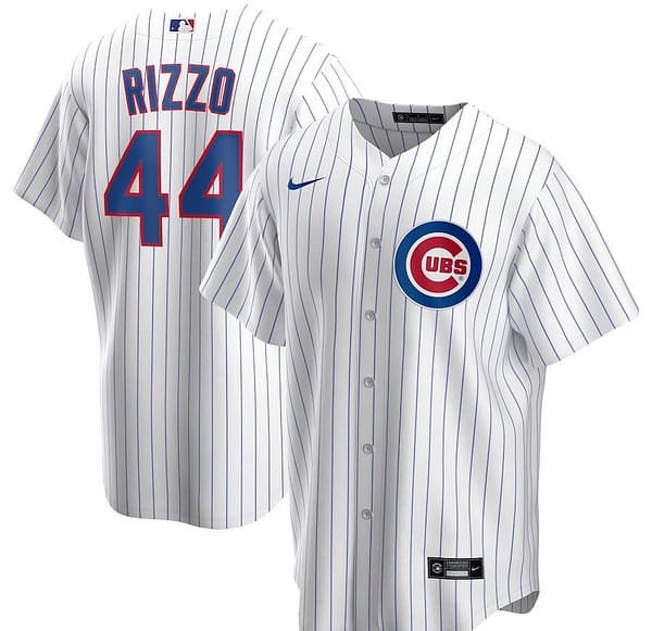Men's Anthony Rizzo White Home 2020 Player Team Jersey