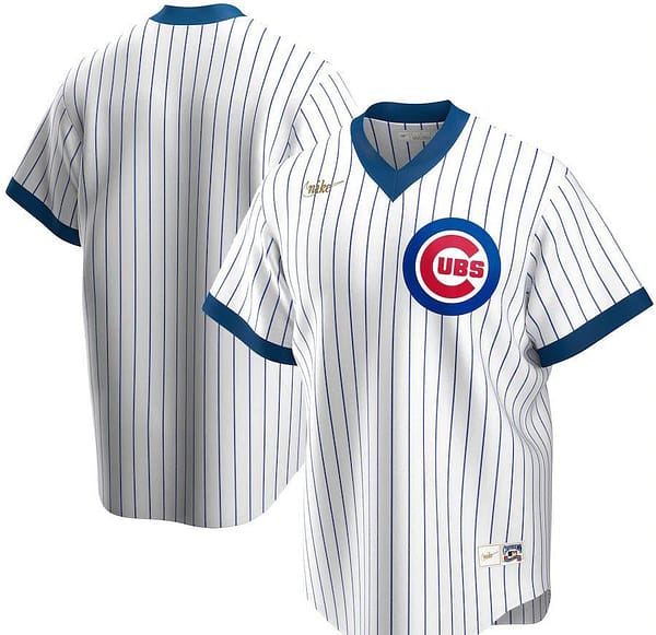 Men's White Home Cooperstown Collection Team Jersey