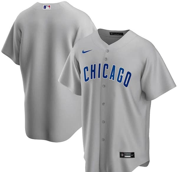 Men's Gray Road 2020 Team Jersey