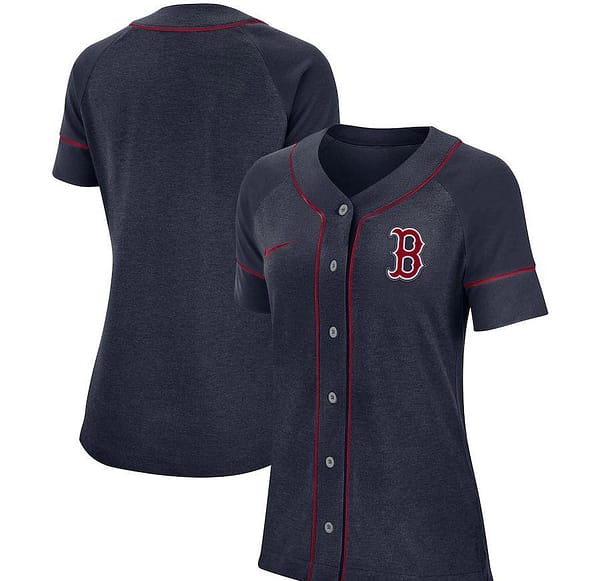 Women's Navy Classic Baseball Team Jersey