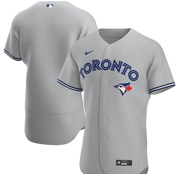 Men's Gray Road 2020 Authentic Team Jersey