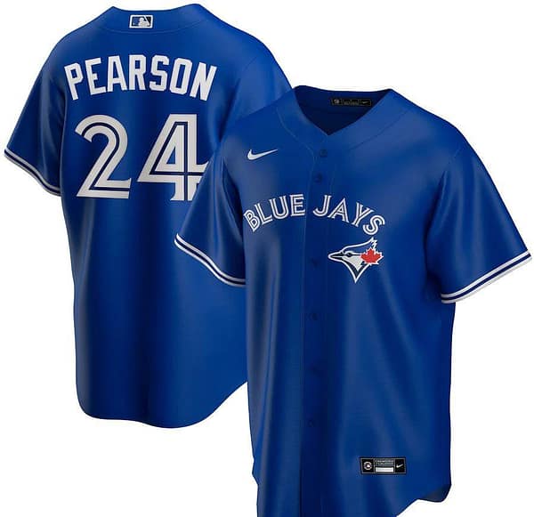 Men's Nate Pearson Royal Alternate 2020 Player Team Jersey