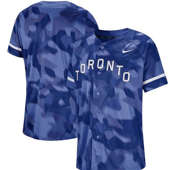 Men's Royal Camo Team Jersey