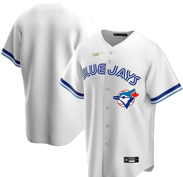 Men's White Home Cooperstown Collection Team Jersey