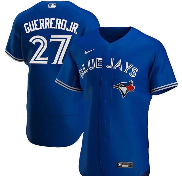 Men's Vladimir Guerrero Jr. Royal Alternate 2020 Authentic Player Team Jersey