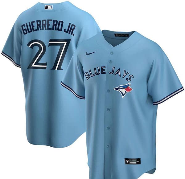 Men's Vladimir Guerrero Jr. Powder Blue Alternate 2020 Player Team Jersey