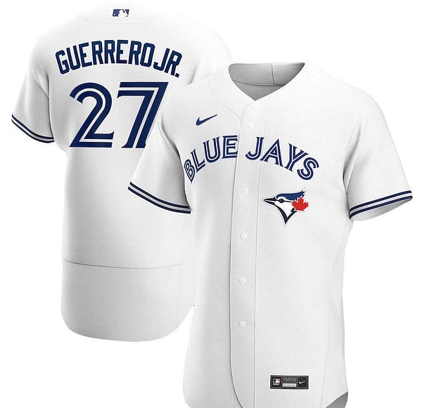 Men's Vladimir Guerrero Jr. White Home 2020 Authentic Player Team Jersey