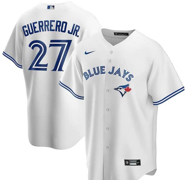 Men's Vladimir Guerrero Jr. White Home 2020 Player Team Jersey